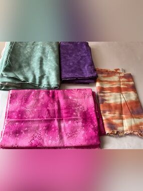 Quilting Sewing Fabrics Lot Moda Timeless Treasures Tie-Dye Print Cotton